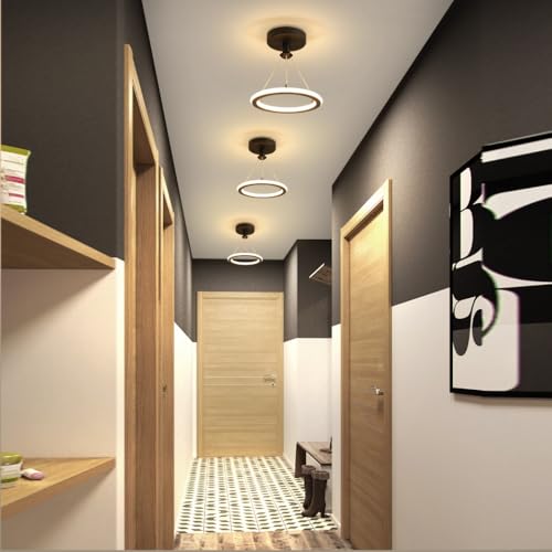 Lámpara de entrada moderna con luz variable LED para dar vida a tu pasillo y balcón 4
