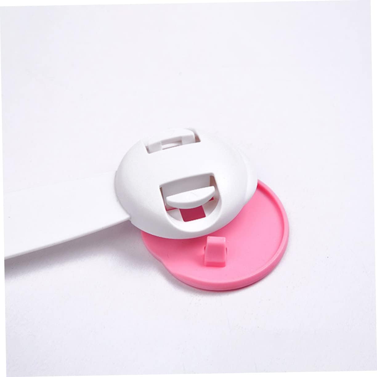 HEMOTON 3pcs Boy Girl Safety Locks Babyproof Cabinet Locks Safe Easy Installation