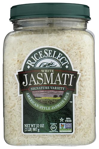 RiceSelect Jasmati Rice, Long-Grain Jasmine Rice, Premium Gluten Free Rice,