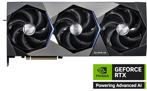 Image of msi Gaming RTX 5080 16G SUPRIM SOC Graphics Card (16GB GDDR7, 256-bit, Extreme Performance: 2760 MHz, DisplayPort x 3 2.1a, HDMI 2.1b, NVIDIA Blackwell Architecture)