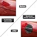 RT-TCZ Carbon Fiber Fuel Filler Door Gas Tank Cap Cover Exterior Decoration Accessories for 2015-2023 Ford Mustang