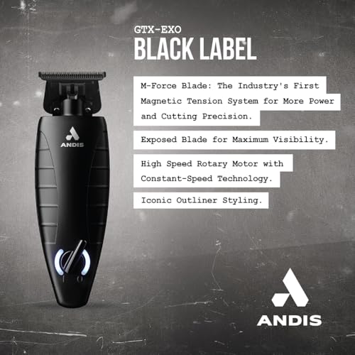 image for Andis GTX-EXO Black Label Special Edition, Professional Lithium-ion El
