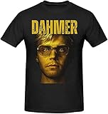 Jeffrey Dahmer Horror Movie Mens T-Shirt Black Unisex Mens Tees L