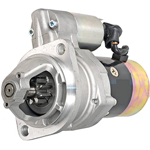 DB Electrical 410-44045 Starter Compatible With/Replacement For Yanmar 4TNE98 RYM129953-77019, YM129953-77010, YM129953-77019 3KW CW Rotation OSGR Starter Type 9Tooth Count 12V