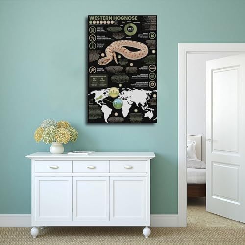 Poster cochon occidental infographie idée cadeau originale 40x61 - 4