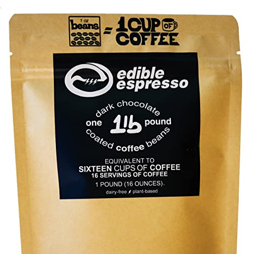 Edible Espresso Dark Chocolate Covered Coffee Beans