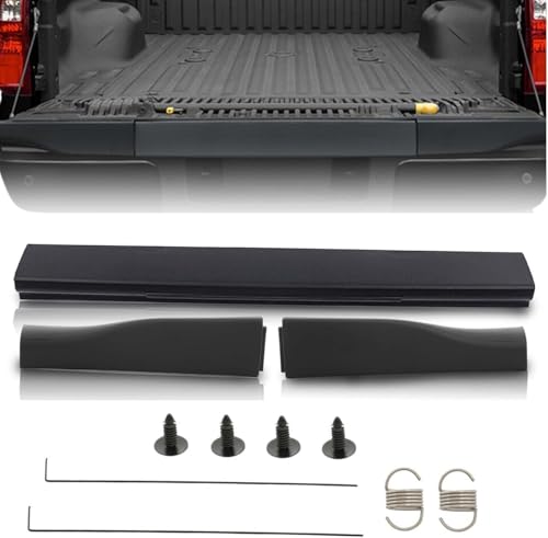 KARPAL Tailgate Cover Flexible Flex Step Tailgate Cap Mad Molding Trim Fit for 2008-2016 Ford F250 F350 F450 F550 Super Duty