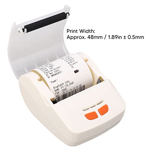 Bluetooth Thermal Printer, Portable USB Receipt Ticket Bill POS Printing Machine for iOS Android Mini Pocket Printer, Support Phone App and Computers Connection - Image 5