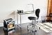 Safco Metro Ergonomic Office Chair, Extended-Height, Adjustable with Swivel Base, Padded, Black