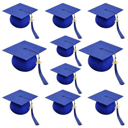 Image of Unisex Matte Graduation Cap 2026 2027 Tassel for High School