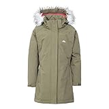 fame jacken online shop Leicht gepolstert Trespass Fame, Moss, 9/10, Warme Gepolsterte Wasserdichte Jacke mit abnehmbarer Kapuze für Kinder / Mädchen 2-12 Jahre, 9-10 Jahre, Grün