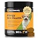 PetHonesty SkinHealth Supplement - Fish Oil for Dogs with Omegas, DHAGold, Flaxseed, Probiotics for Itch-Free Skin, Shiny Coats, Hotspots, Reduce Shedding - Soft Chews for Healthy Skin & Coat - 90 ct