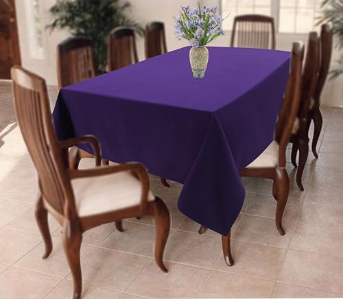 Image of AIRWILL Cotton Dining Table Cloth 8 Seater (140x240 cm) ? Simple, Durable, Stylish and Elegant - Pack of 1