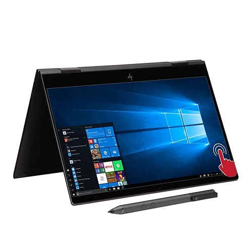 HP Envy x360 2-in-1 Laptop, 15.6  FHD IPS Touchscreen, AMD Ryzen 7 4700U 8-Core, 16GB RAM, 1TB SSD, Backlit Keyboard, Fingerprint Reader, Wi-Fi 6 + Bluetooth 5, Stylus Pen, Windows 10, TWE Accessory