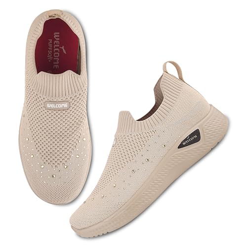 Image of URJO Womens Urjo Zari Women's Lightweight Walking Shoes Super Casual Running for Everyday Wear Shoe for Women (Urjo By Welcome) Walking Shoe