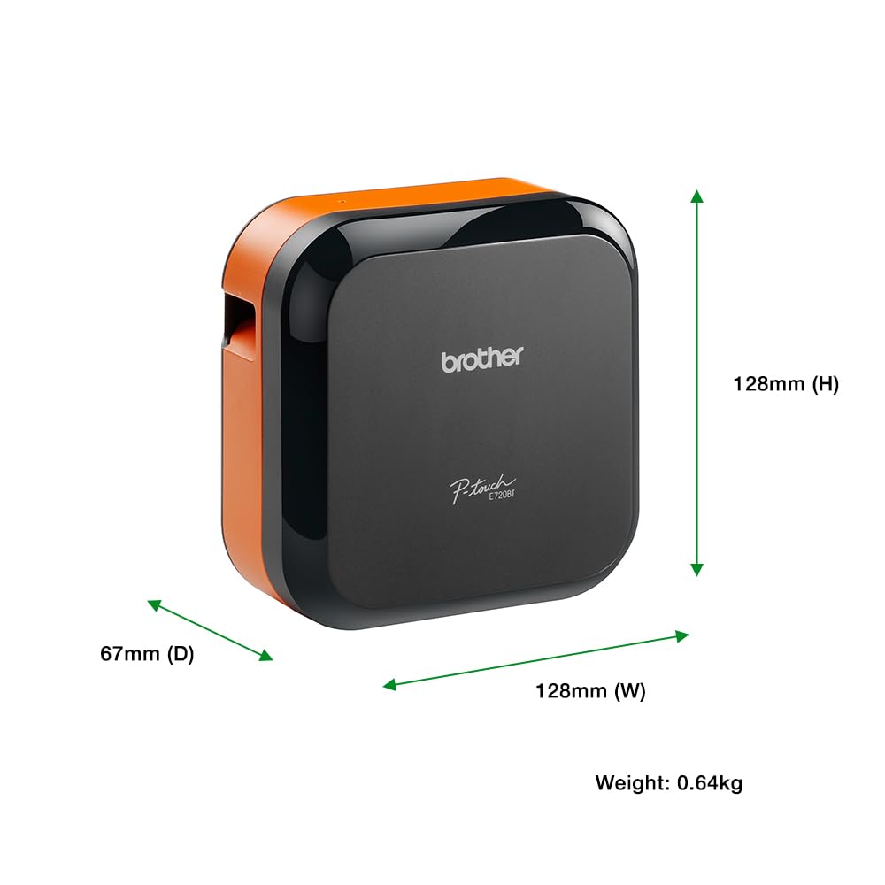Brother PT-E720BT P-Touch Cube Pro Etiqueteuse Bluetooth