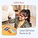The Fidget Game 179 Division Flash Cards Game Set All Facts 0-12 for Kids in 3rd and 4th Grade Classroom or Homeschool - Division Practice, Dividends, and More
