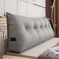 Amazon.co.jp: 背もたれ クッション 三角クッション ベッド 80*50*18