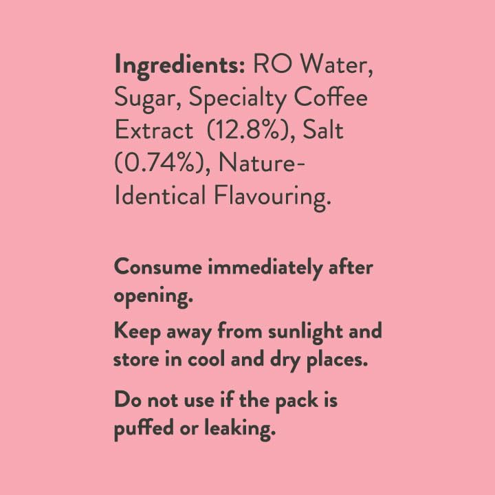 Image of Blue Tokai Coffee Roasters Drop Sea Salt Mocha | Liquid Coffee Concentrate | 100% Arabica | Ready to Use Coffee | Hot or Cold | Pack Of 5 Sachets | 20ML Each| Instant Coffee | Specialty Coffee Concentrate