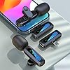 Wireless Lavalier Microphone for iPhone, iPad, Android Phone, 2-Pack Mini Microphone with Noise Reduction, Auto Pairing and Mute & Reverb for Vlogging, Video Recording, TikTok, YouTube - Plug & Play #2
