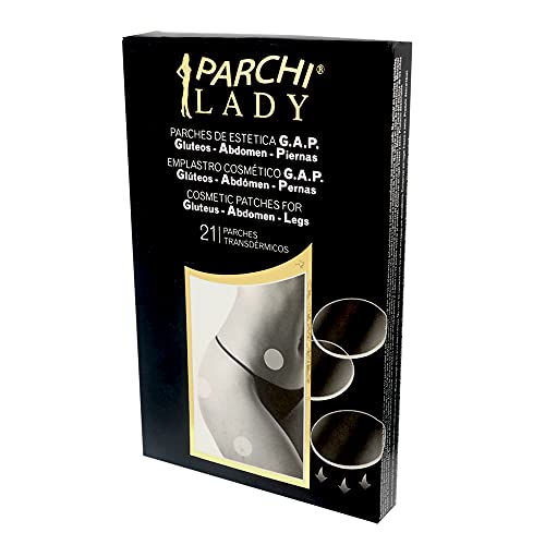 Parches de Estética Transdérmicos Lady para Gluteos, Abdomen y Piernas, 21 Unidades · Parches Lady para Celulitis y tonificación de la piel