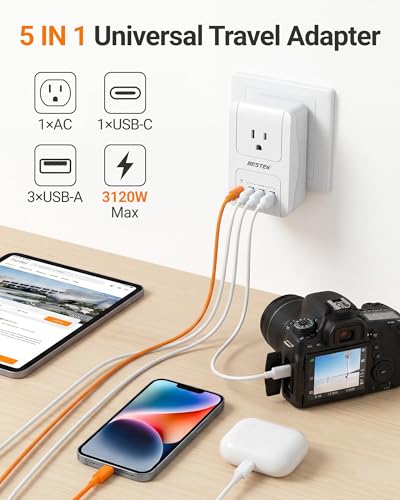 BESTEK 35W International Travel Adapter - image 3
