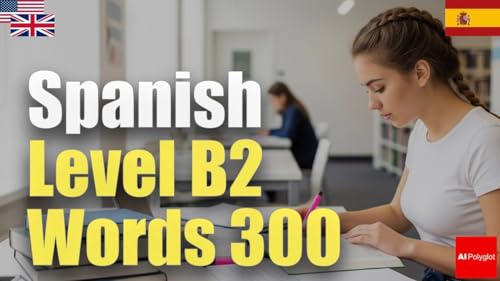 Spanish Level B2 Words 300 | Intermediate | Passive listening | Must-Know | with hiragana