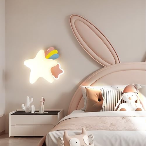 Lámparas de Pared Creativa Luna para Evitar Miedo a la Oscuridad 4