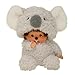 Bandai - Monchhichi - Monchhichi Koala Soft Toy - 80s Iconic Monkey Plush - Soft Plush 20 cm for Children and Adults - Children's Toy 2 Years and Above - SE245772