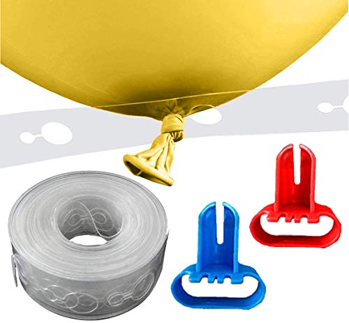 Image of Rozi Decoration 1 Arch 2 Pcs Knotter Balloon Accessories Tool Kits | Assorted Color - Pack of 3 material Plastic