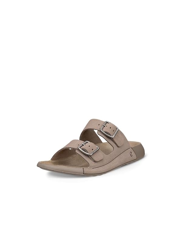 ECCO Women's Cozmo Casual Buckle Slide Sandal, PURE CASHMERE SUEDE, 6-6.5 by ECCO - Used condition - US$76.93