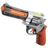 ArtCreativity Toy Revolver Gun with Lights and Sound, 12 Inch Revolver with Cool LED Effects and Realistic Firing Sounds, Light Up Toy Guns for Boys, Great Gift for Kids - Batteries Included