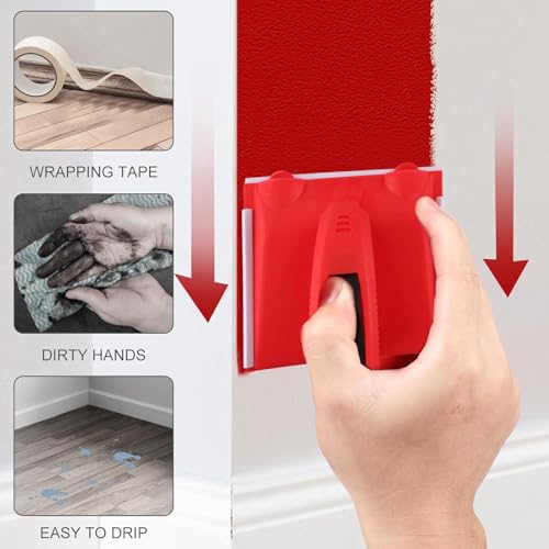 Trimmer de bordes y recortadora de pintura con almohadilla de retoque 5