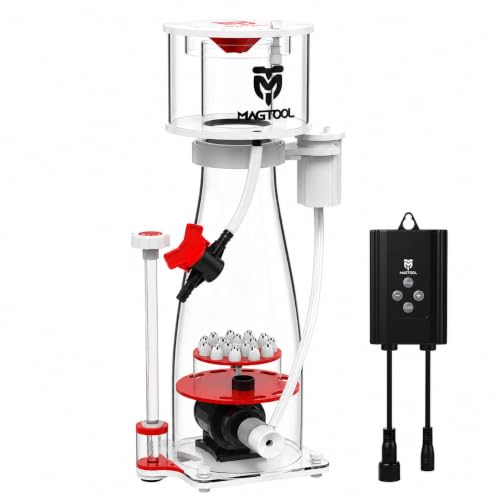 Image of MagTool Aquarium in-Sump DC Protein Skimmer with Controllable DC Pinwheel Pump, Anti-Overflow Design, for Up to 135-185 Gal Reef Tank (N170 Plus)