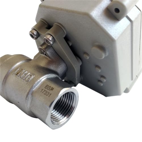 Vanne électrique avec commande manuelle 1/2 pour sécuriser l'eau - 5