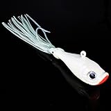 Team Deep Sea Flatter Jig 180g 7/0 Pearl White