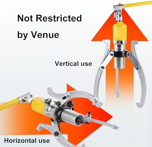 5t ZK Bearing Puller Set, Adjustable Handle & Pressure Relief Valve, Perfect for Automotive Repair & Industrial Maintenance, Heavy-Duty Extractor Tool.