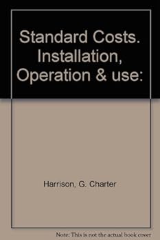 Hardcover STANDARD COSTS. Installation, Operation and Use. Book
