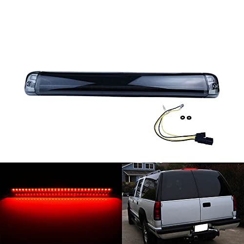 Luz Traseira Led Terceira Luz De Freio Luz Traseira De Montagem Alta Preta Para Chevy Suburban GMC Y