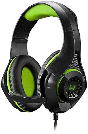 Headset Gamer Warrior Rama P3+USB Stereo Adaptador P2 LED - PH299