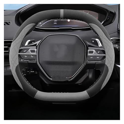 �n���h���J�o�[ 508 308 SW�p E-208�p 208 E-408�p 408 GT 2021-2025 �X�G�[�h���U�[�Ԃ̃X�e�A�����O�z�C�[���J�o�[ �n���h���J�o�[�ԗp(Black gray A)