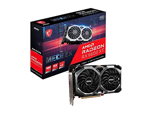 グラフィックボード・グラボ・ビデオカード AMD Radeon RX 6600 XT Gaming X Amazon | MSI Radeon RX 6600 XT MECH 2X 8G OCV1 グラフィック