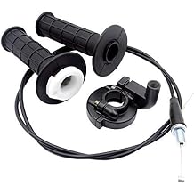 Accelerator Twist Throttle Handle Fits for 50cc 90cc 110cc 125cc 140cc Motorcycle 7/8 22mm Twist Throttle Accelerator Handle Grips