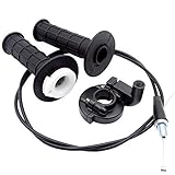 Accelerator Twist Throttle Handle Fits for 50cc 90cc 110cc 125cc 140cc Motorcycle 7/8 22mm Twist Throttle Accelerator Handle Grips