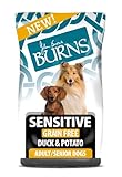 Burns Pet Nutrition Sensitive Grain Free Duck and Potato Adult Dry Dog Food, 6 kg - Image 1