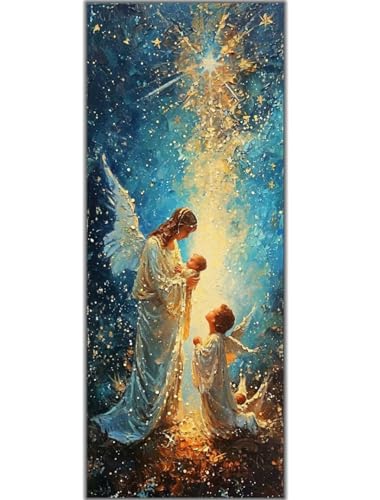 Peinture Diamant Adulte XXL Ange de religion pour décoration chambre murale