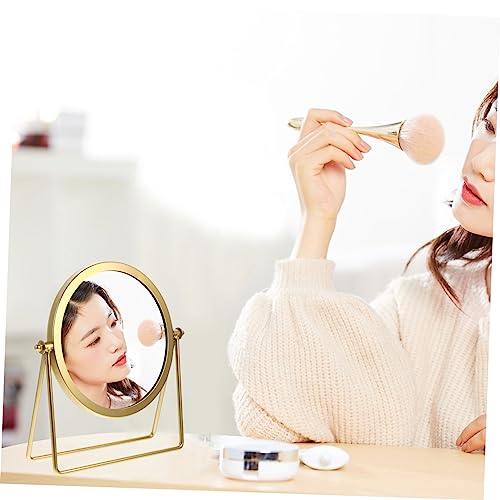 Espejo de maquillaje de escritorio rotatorio Ipetboom miniatura 5