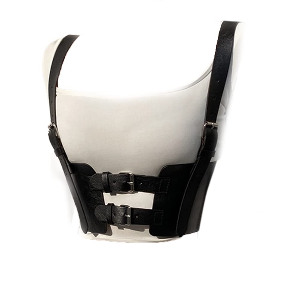 Amazon.com: HeiBai Xiong Goth Fashion Harness Leather Corset With