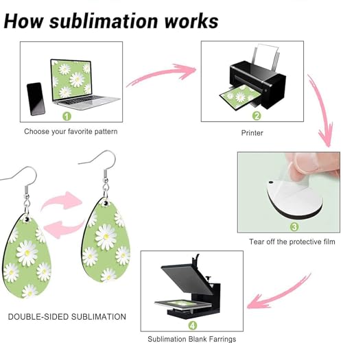 Disques en acrylique pour création de bijoux et projets faits à la main sans rayures