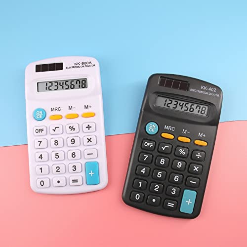 Smalibal Pocket Size Calculator 8 Digit Display Mini Calculator Accounting Tool Led Large Screen Business Calculator For Desktop Home Office School Students Kids Green #TOP4